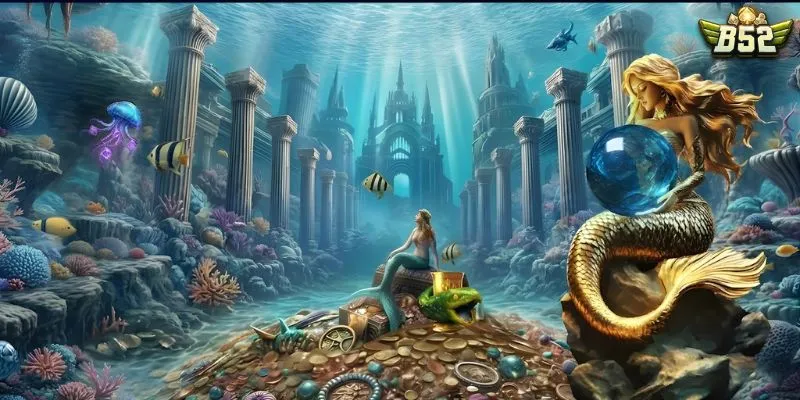 Báu Vật Biển Sâu B52 Club - Review Game Slot 3D Mỹ Nhân Ngư